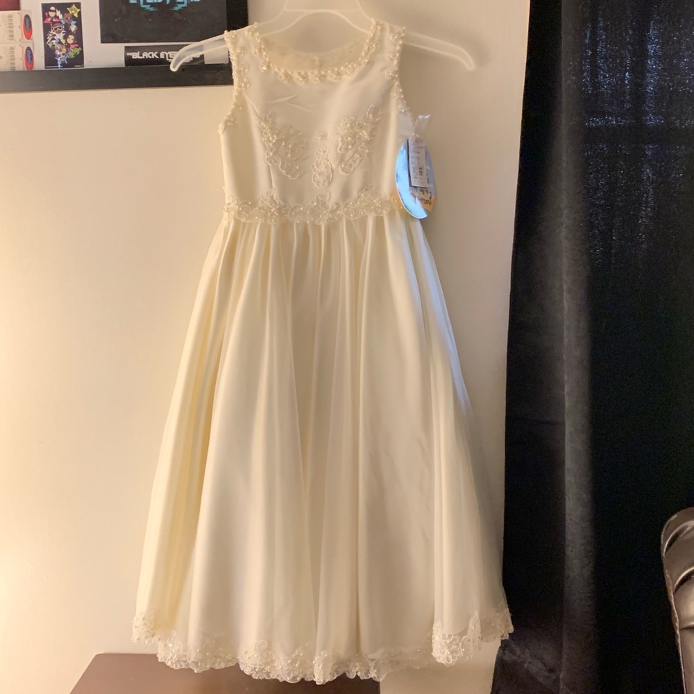Cinderella style flower girl dress NWT